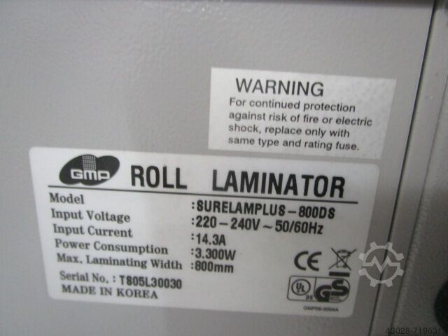 ROL LAMMEN GMP SURELAMPLUS-800DS