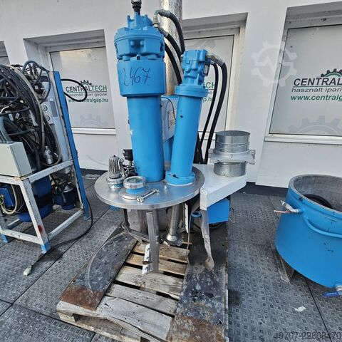 Υδραυλικός αναμικτήρας διπλού άξονα Cox Paragon h25 30kw 210liter 