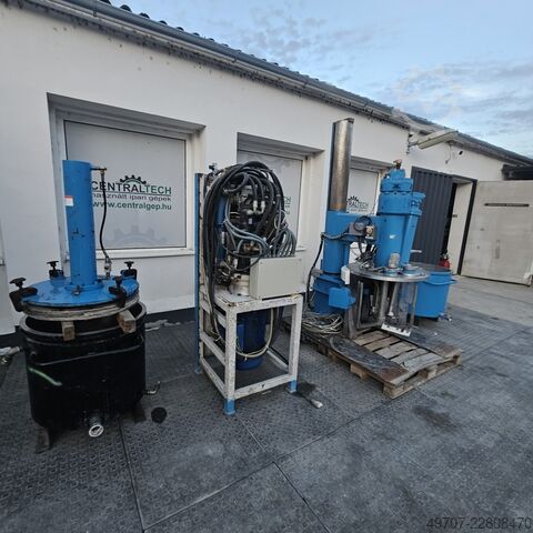Υδραυλικός αναμικτήρας διπλού άξονα Cox Paragon h25 30kw 210liter 