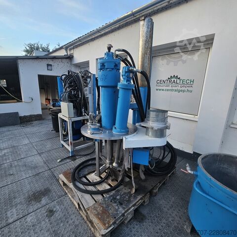 Υδραυλικός αναμικτήρας διπλού άξονα Cox Paragon h25 30kw 210liter 