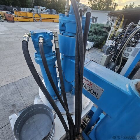 Υδραυλικός αναμικτήρας διπλού άξονα Cox Paragon h25 30kw 210liter 