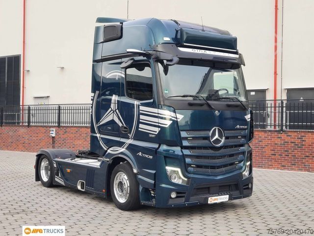 Véhicule tracteur volume MERCEDES-BENZ 1851 LS ACTROS Giga Retarder Standklima Alu