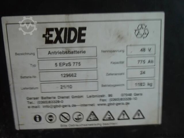 Stivuitor electric cu 4 roți LINDE E 20 P