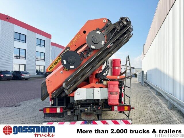 Autocarro con cassone fisso Mercedes-Benz Axor 2536/43 L 6x2 mit Heckkran Palfinger PK 24502