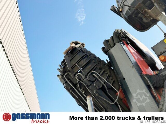 Autocarro con cassone fisso Mercedes-Benz Axor 2536/43 L 6x2 mit Heckkran Palfinger PK 24502