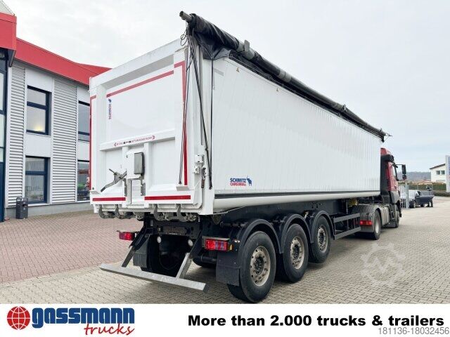 Tiptrailer Schmitz SKI 24 SL 9.6, Liftachse, Alumulde ca. 52m³
