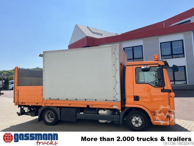 Pick-up furgon MAN TGL 7.180 4X2 BL mit LBW BÄR