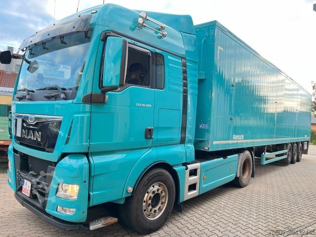 Standard trækkerunit MAN TGX 18.480 XLX BLS Hydraulik Vollspoiler Leder