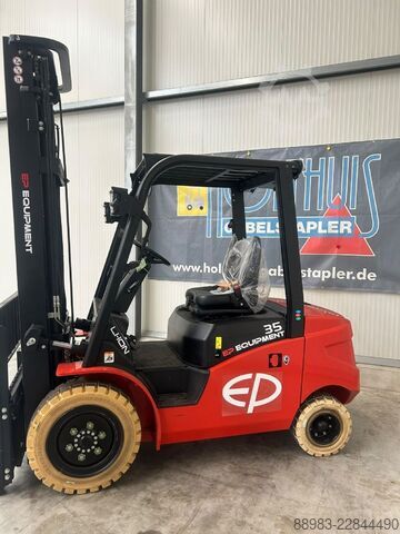 Elektrisk 4 -hjulet gaffeltruck EP EFL353 P
