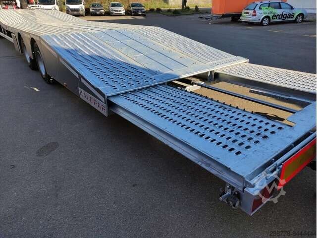 Transportador de automóveis  KALEPAR KLP 119V3 - 1 Achsen Caravan Transporter