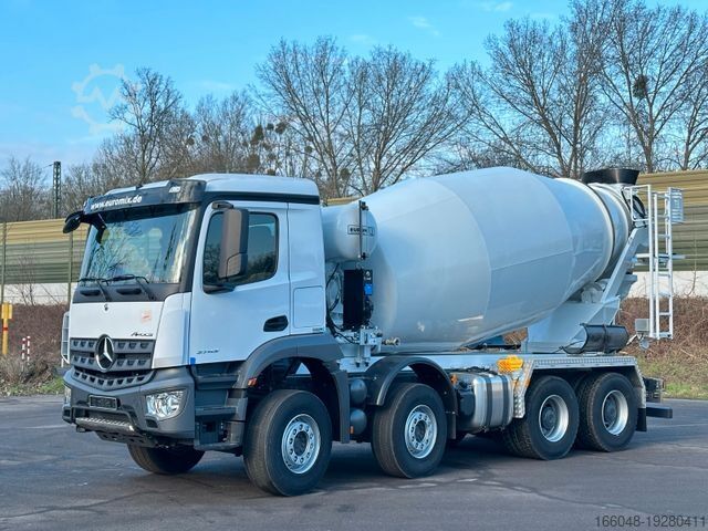 Betonmixer vrachtwagen MERCEDES-BENZ Arocs 5 3743 8X4 / Euro6e EuromixMTP EM 10 L