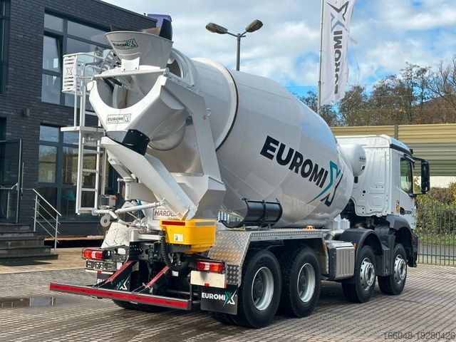Betonmixer vrachtwagen MERCEDES-BENZ Arocs 5 3540 8x4 EURO 6e EuromixMTP EM 9 L