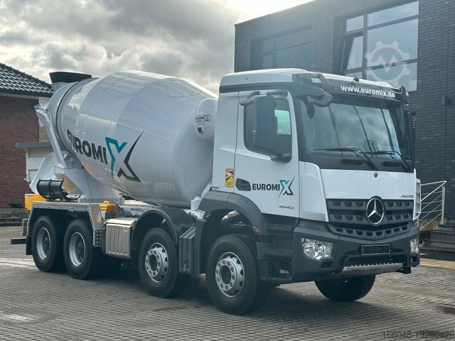 Betonmixer vrachtwagen MERCEDES-BENZ Arocs 5 3540 8x4 EURO 6e EuromixMTP EM 9 L