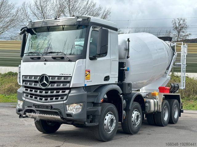Betonmixer vrachtwagen MERCEDES-BENZ 4145 8X4 EuromixMTP EM 10 Fahrmischer