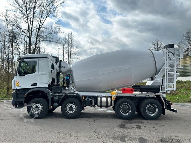 Betonmixer vrachtwagen MERCEDES-BENZ 4145 8X4 EuromixMTP EM 10 Fahrmischer