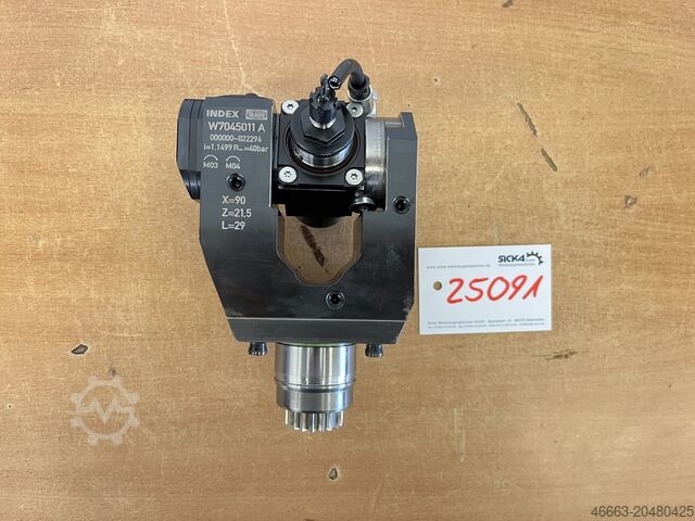 Werkzeughalter angetr. Winkel vestellbar Traub TNL 18