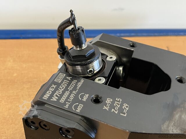 Werkzeughalter angetr. Winkel vestellbar Traub TNL 18