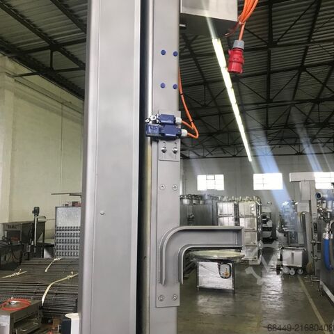 Mobile loader for 200L eurobins Barsso mobiele lift voor 200L normwagens