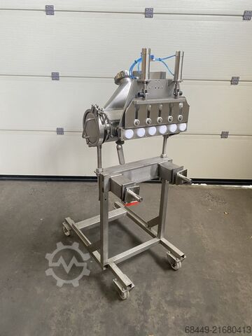 Automatic filling flow divider, 6 exits Barsso Product stroomverdeler, 6 uitgangen