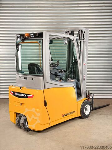 3 roues électriques Jungheinrich EFG 216 - Service Neu - Batterie 82% + Garantie