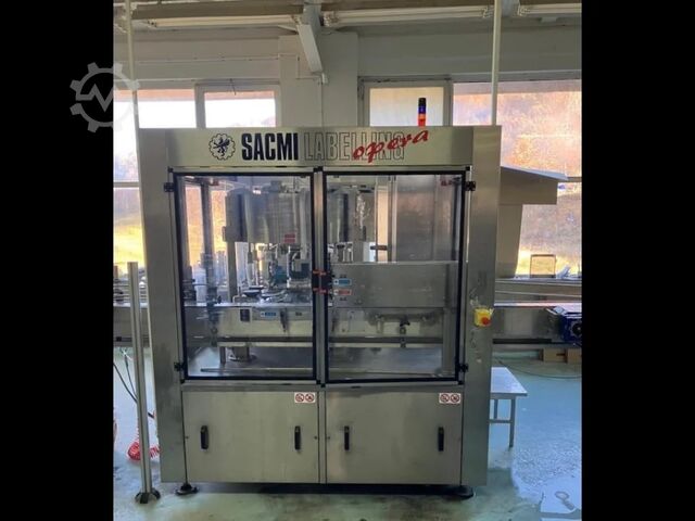 Gebruikte etiketteermachine SACMI 2008 - 12.000 flessen/uur Sacmi Opera 200 RF S1 E1