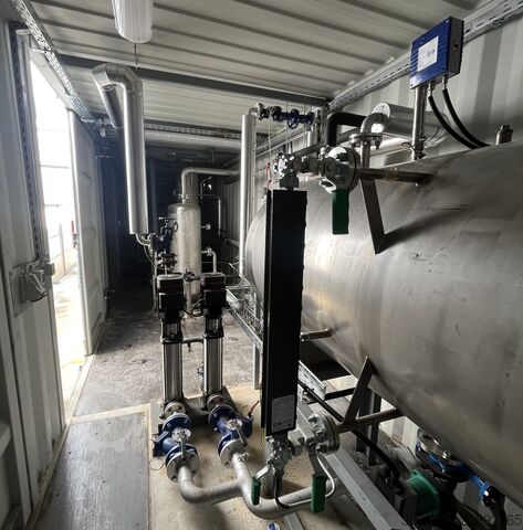 Instalație mobilă de cazan cu abur I.VAR Industry S.r.l. BHP-EN 2000