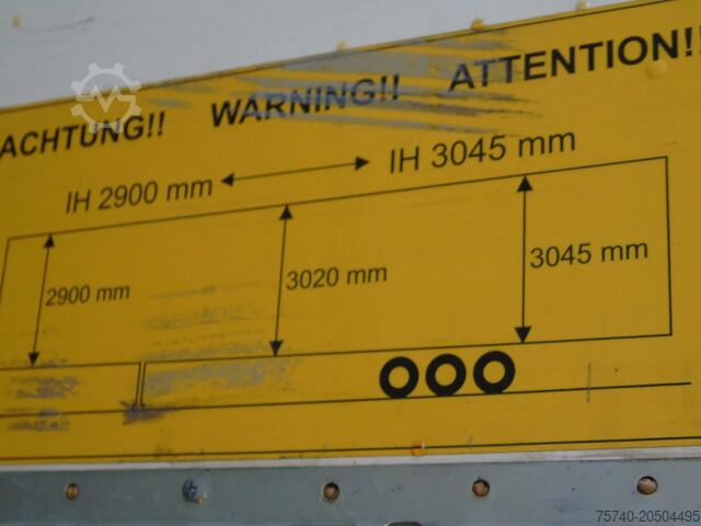 Koffer Van Hool 2 in stock + rollers hydra + 3.04 height