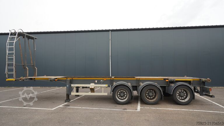 Přeprava kontejnerů Burg BURG Adr container transport trailer