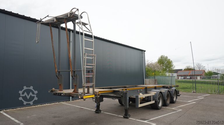 Přeprava kontejnerů Burg BURG Adr container transport trailer