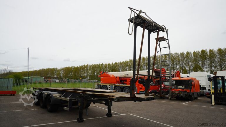 Přeprava kontejnerů Burg BURG Adr container transport trailer