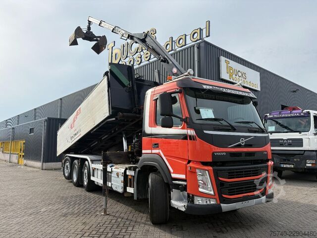 System för krokarm Volvo FM 420 + HMF 1643 Z2---2X EXT. + REMOTE + TIPPE...