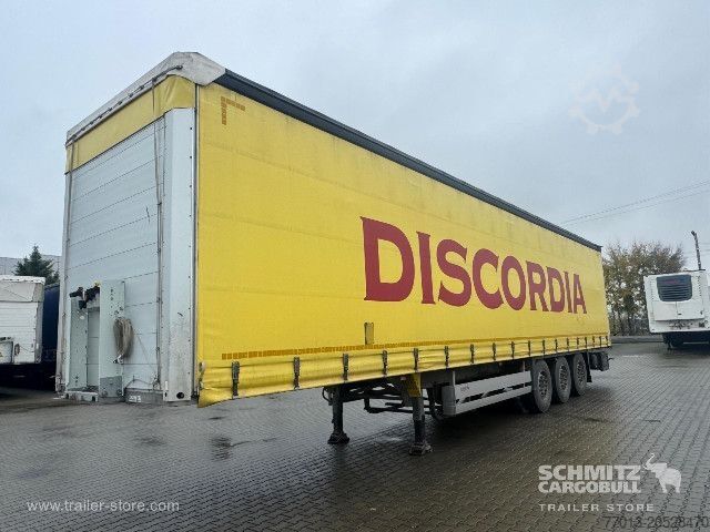Open semitrailer with tarp Schmitz Cargobull Curtainsider Standard