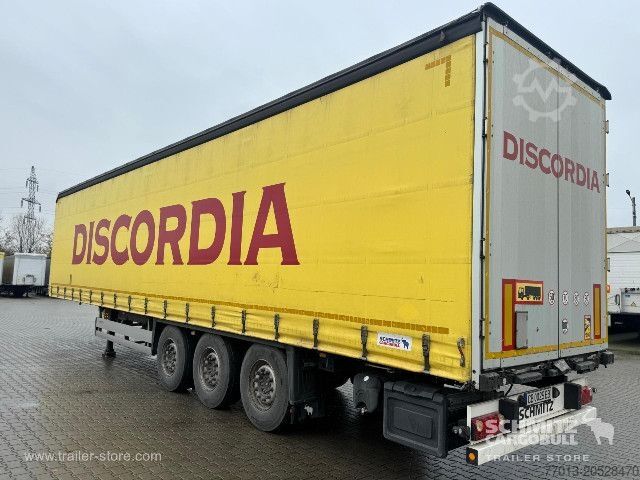 Open semitrailer with tarp Schmitz Cargobull Curtainsider Standard