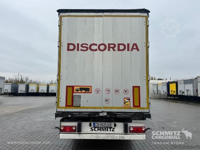 Open semitrailer with tarp Schmitz Cargobull Curtainsider Standard