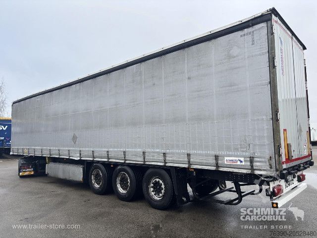 Open semitrailer with tarp Schmitz Cargobull Semitrailer Curtainsider Standard