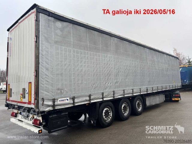 Open semitrailer with tarp Schmitz Cargobull Semitrailer Curtainsider Standard
