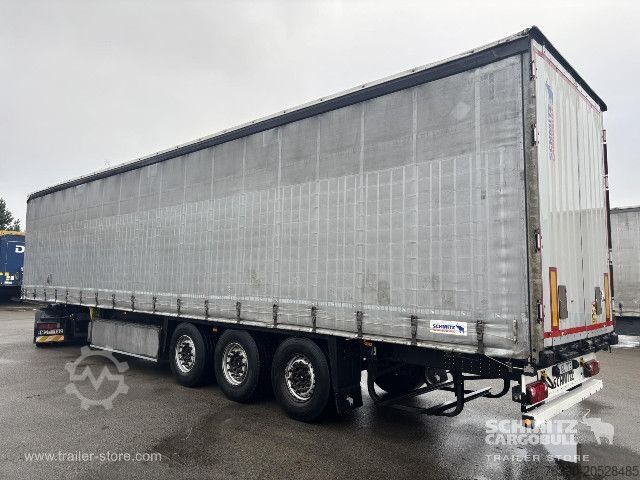 Open semitrailer with tarp Schmitz Cargobull Semitrailer Curtainsider Standard