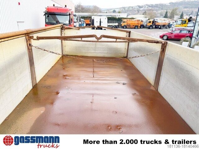 Dreiseitenkipper Anhänger Kempf HKD 18, Alu-Bordwände ca. 13m³