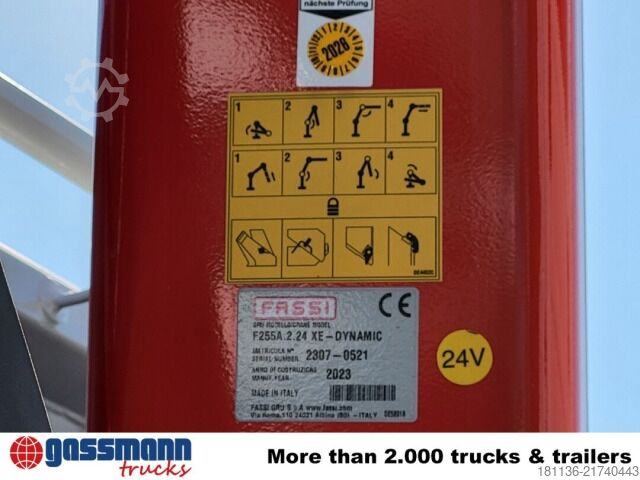 Abrollkipper Mercedes-Benz Arocs 3348 AK 6x6, Kran Fassi F255A.2.24,