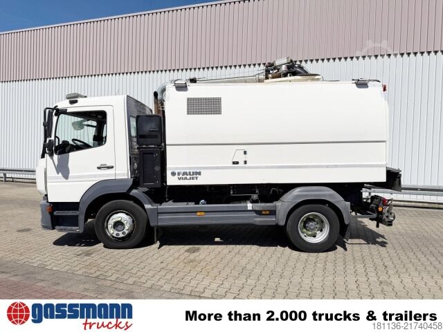 Kehrmaschine Mercedes-Benz Atego 1524 K 4x2, Straßenreiniger, Dachsauger,