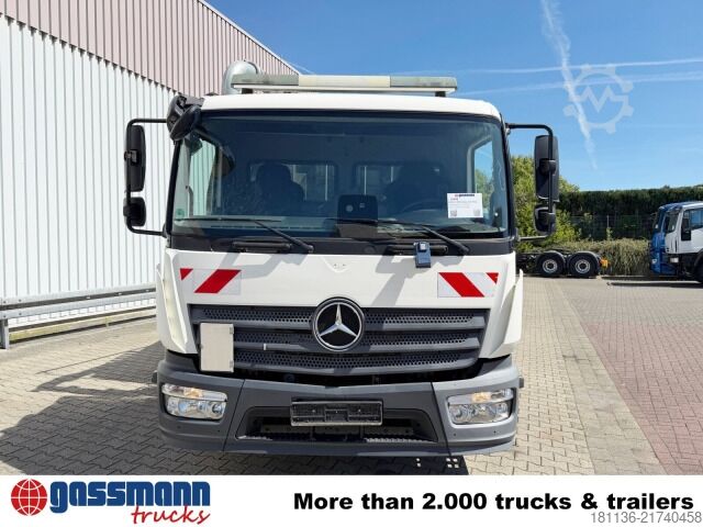 Varredora de rua Mercedes-Benz Atego 1524 K 4x2, Straßenreiniger, Dachsauger,