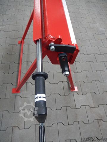 Mașină de îndoire pivotantă Prod-Masz Abkantbank Abkantmaschine RED-1250/0.8 mit einer Wulstmaschine