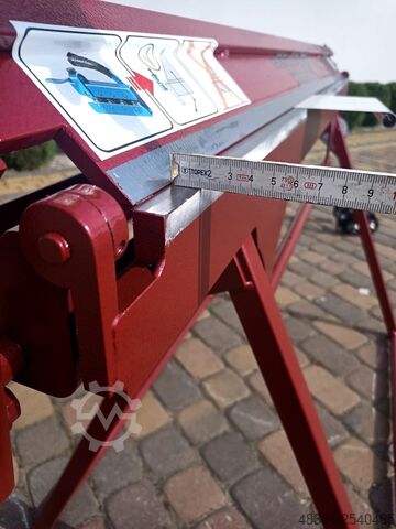 Mașină de îndoire pivotantă Prod-Masz Abkantbank Abkantmaschine RED-1250/0.8 mit einer Wulstmaschine