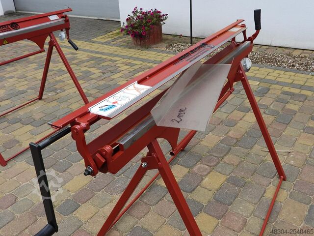 Mașină de îndoire pivotantă Prod-Masz Abkantbank Abkantmaschine RED-1250/0.8 mit einer Wulstmaschine