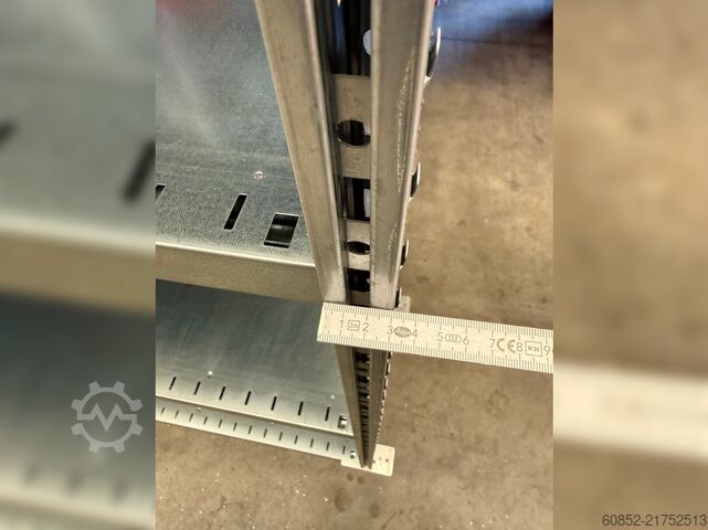 Regał modułowy 100 lfm SSI Schäfer R3000 Fachbodenregal 249cm hoch, 50cm tief, 6 Lagerebenen