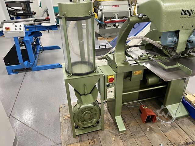 Mașină de aplicat ocheți Hang 87F 3-Head Eyeletter with Extraction waste