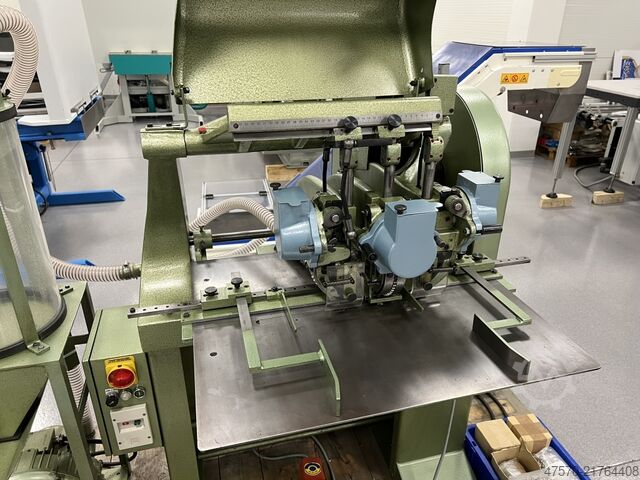 Mașină de aplicat ocheți Hang 87F 3-Head Eyeletter with Extraction waste