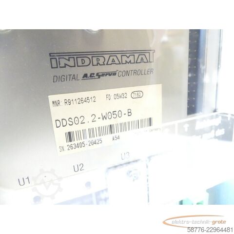 Składnik Indramat DDS02.2-W050-B SN:263405-20425 generalüberh. mit 12 Mon. Gewährl.