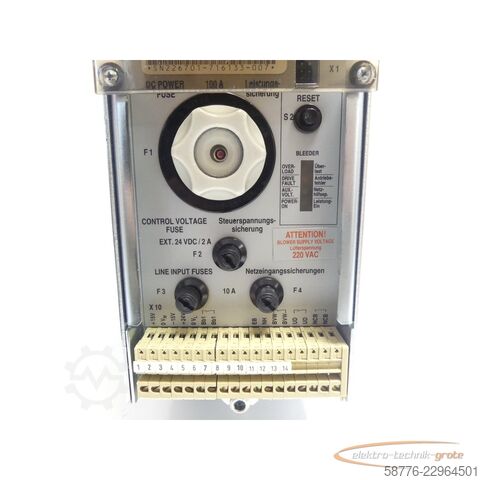 Składnik Indramat KDV 2.1-100-220/300-220 Stromversorgung SN: 226701-716133-007