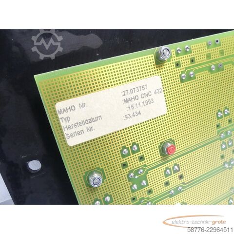 Składnik Philips Bedienfeld für MAHO CNC 432 / 27.073757 SN: 93.434